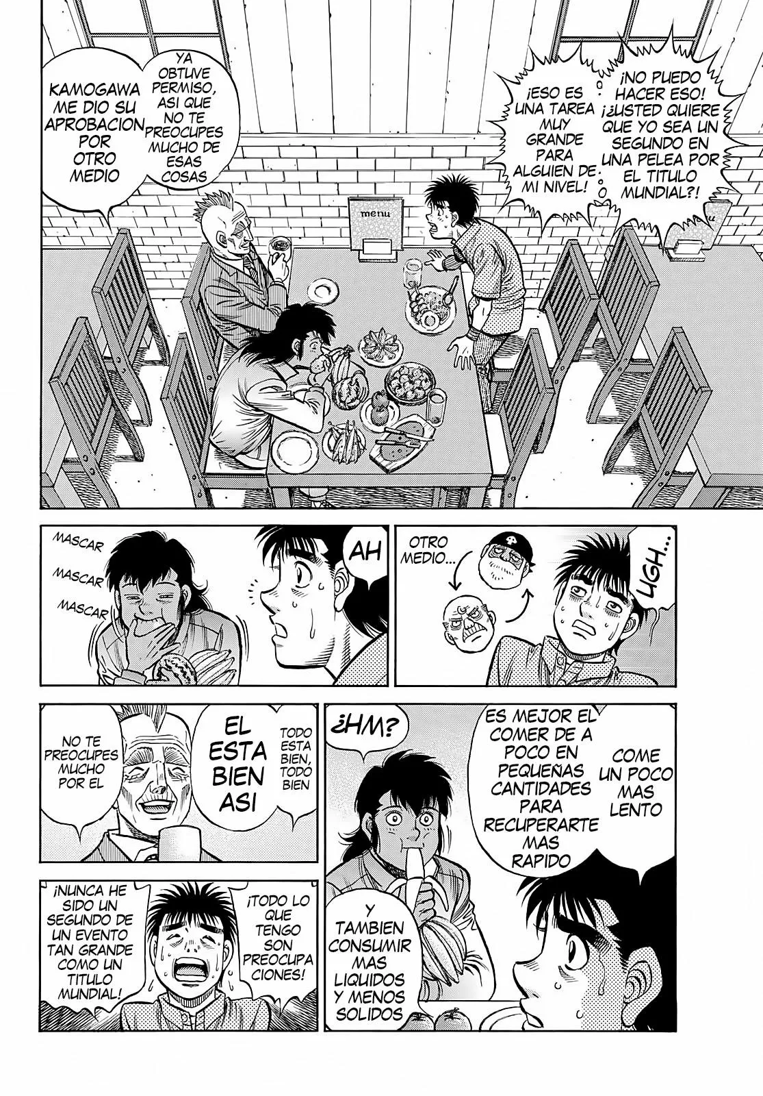 Hajime no Ippo Capítulo 1389 - Page 8