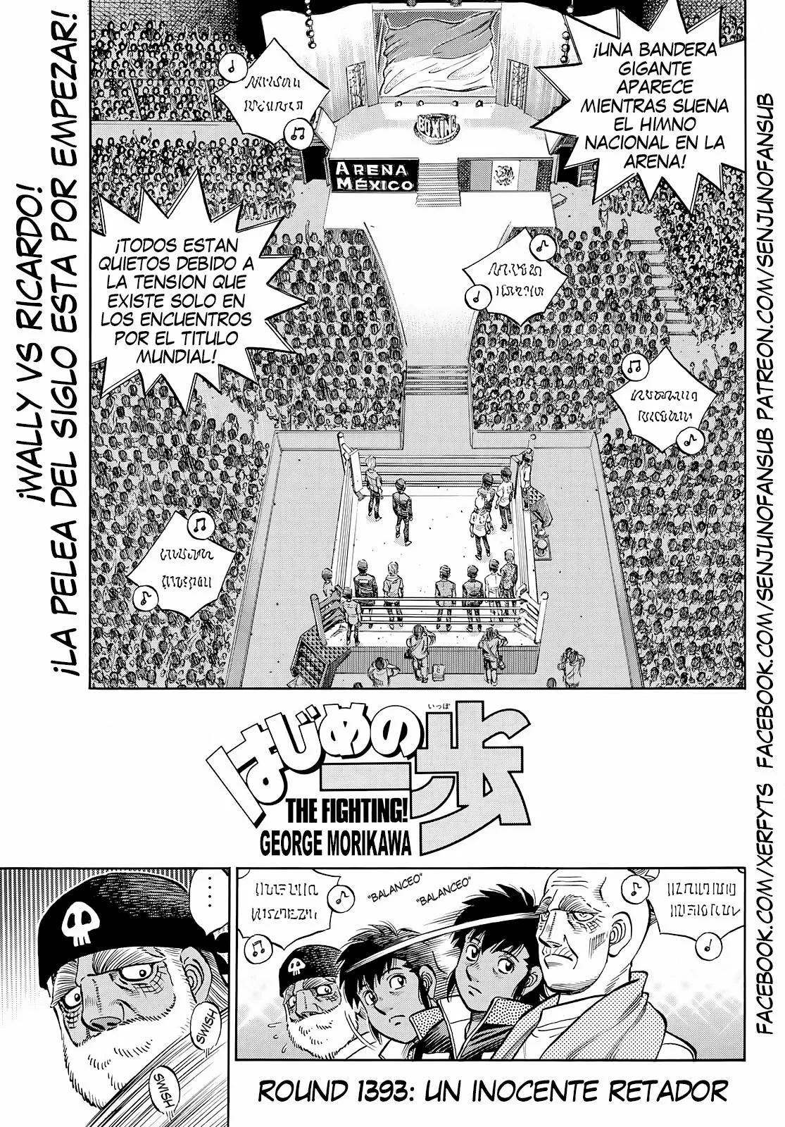Hajime no Ippo Capítulo 1393 - Page 1