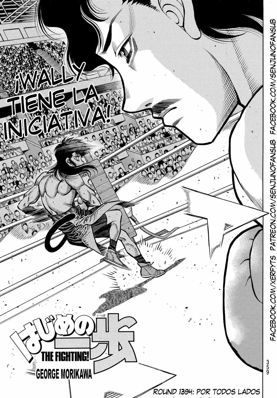 Hajime no Ippo Capítulo 1394 - Page 1