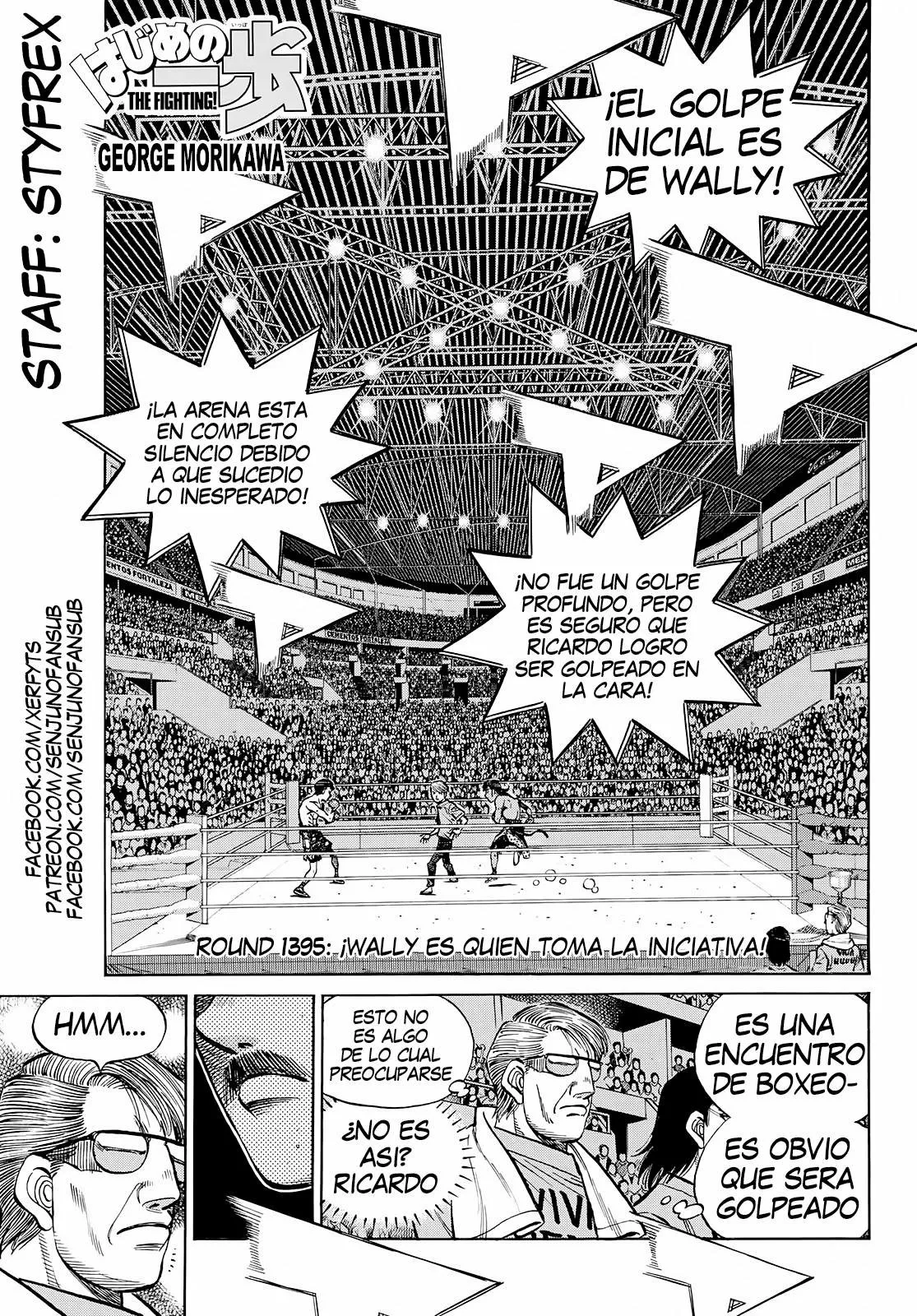Hajime no Ippo Capítulo 1395 - Page 1