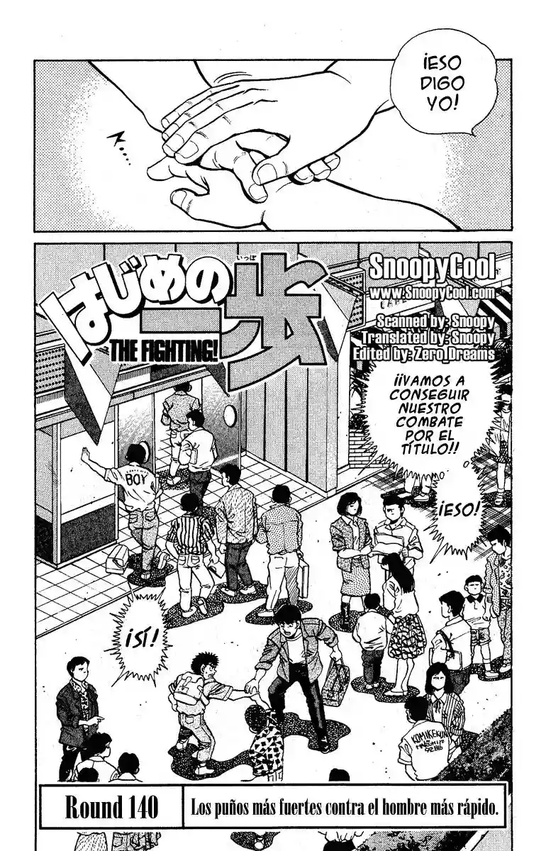 Hajime no Ippo Capítulo 140 - Page 2