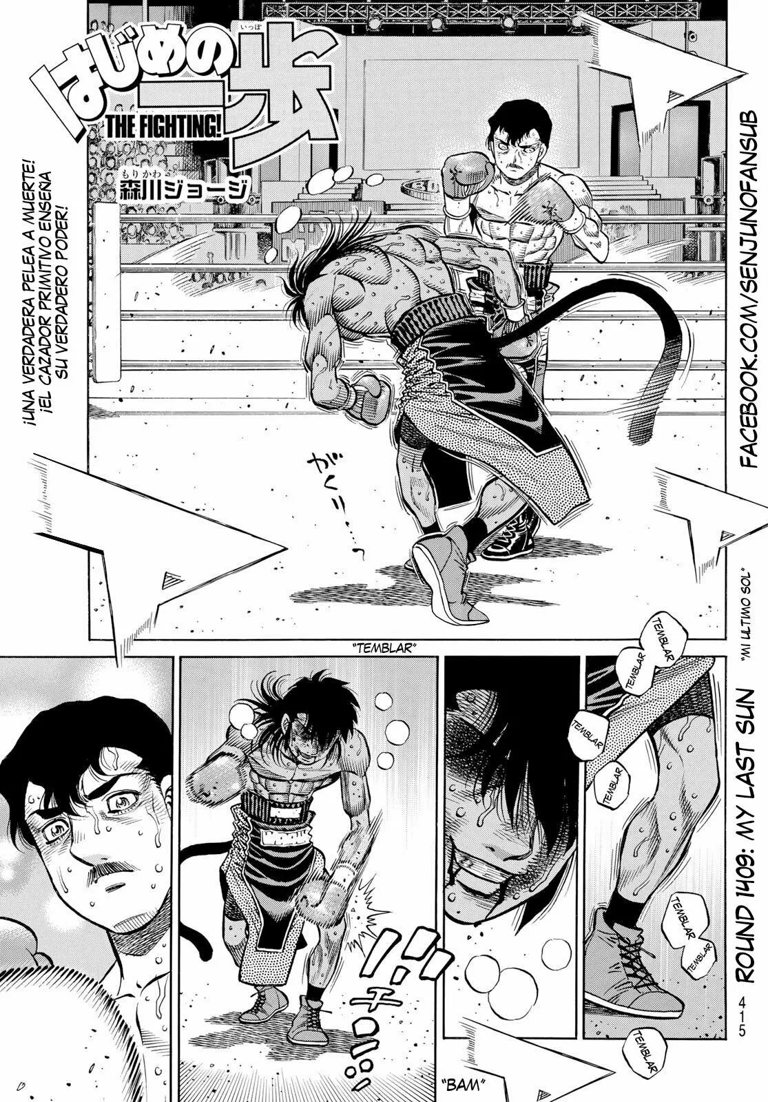 Hajime no Ippo Capítulo 1409 - Page 1
