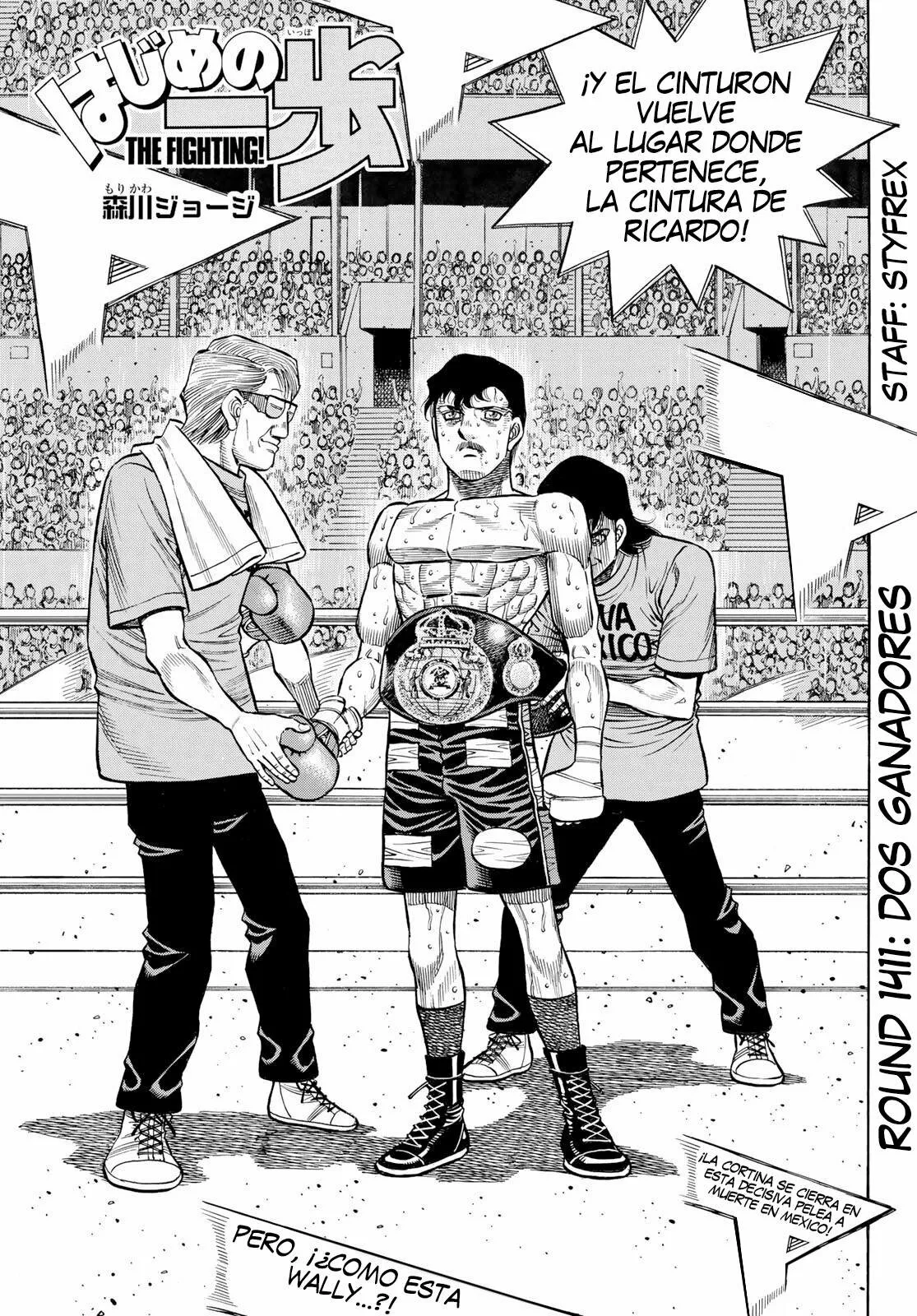 Hajime no Ippo Capítulo 1411 - Page 1