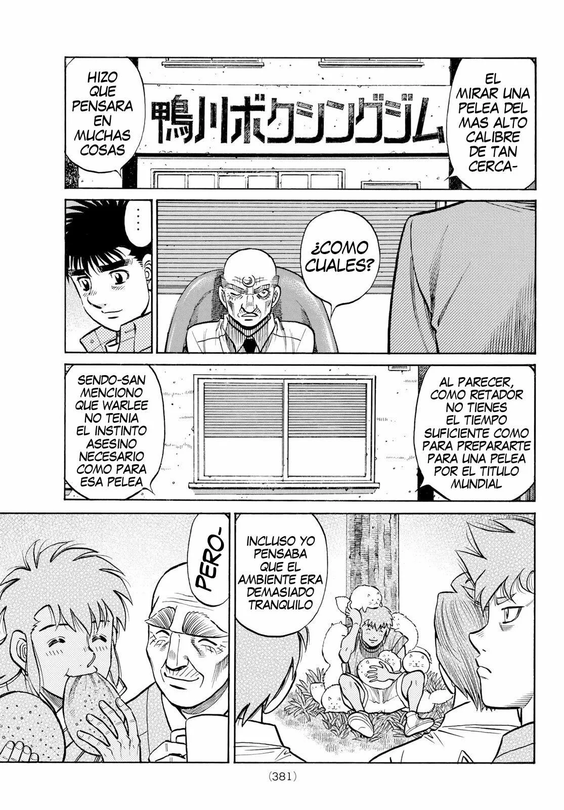 Hajime no Ippo Capítulo 1412 - Page 9