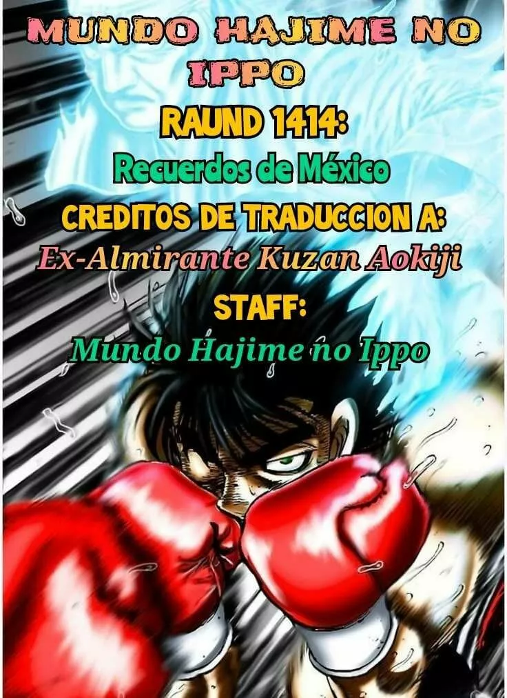 Hajime no Ippo Capítulo 1414 - Page 1