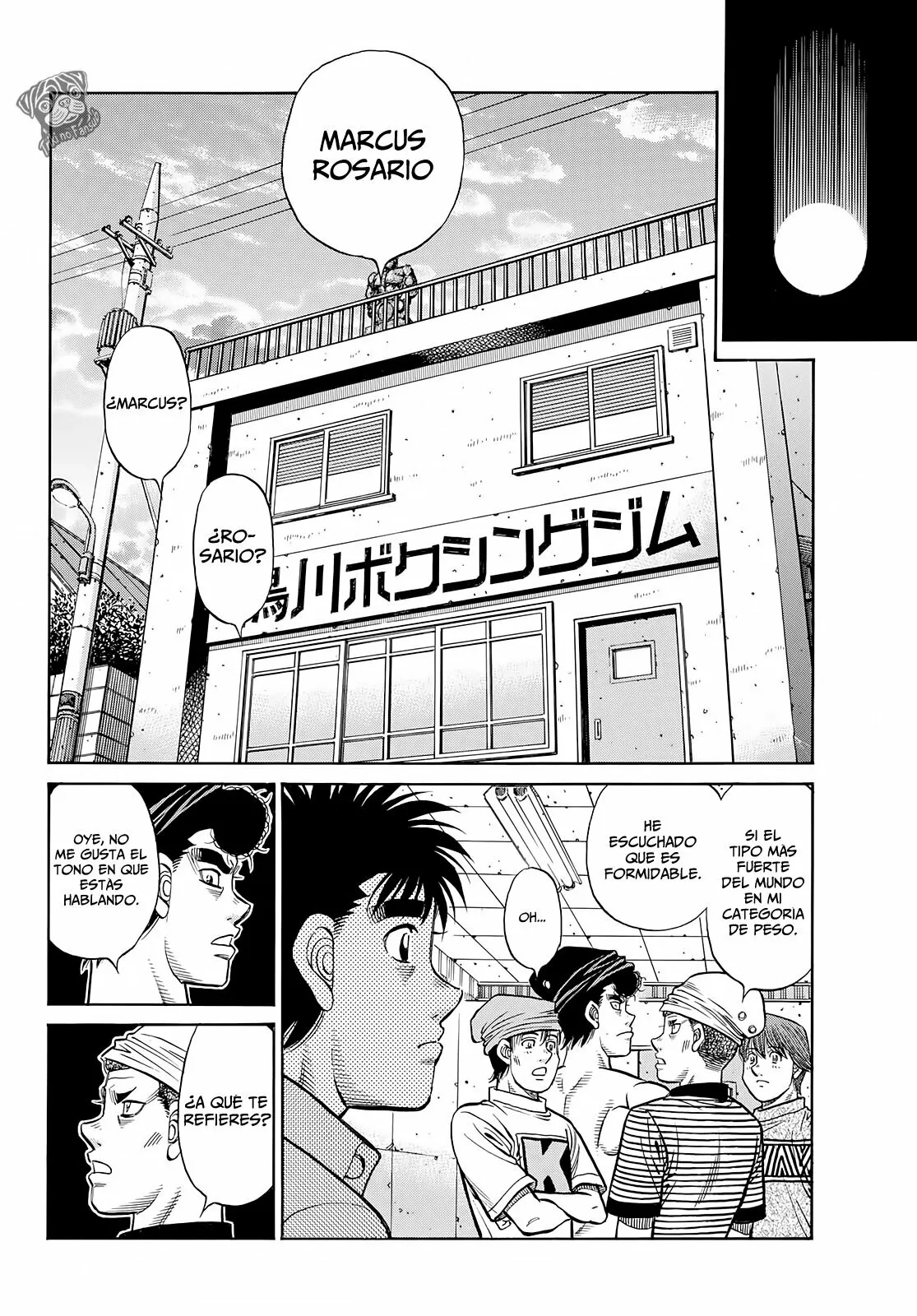 Hajime no Ippo Capítulo 1418 - Page 3