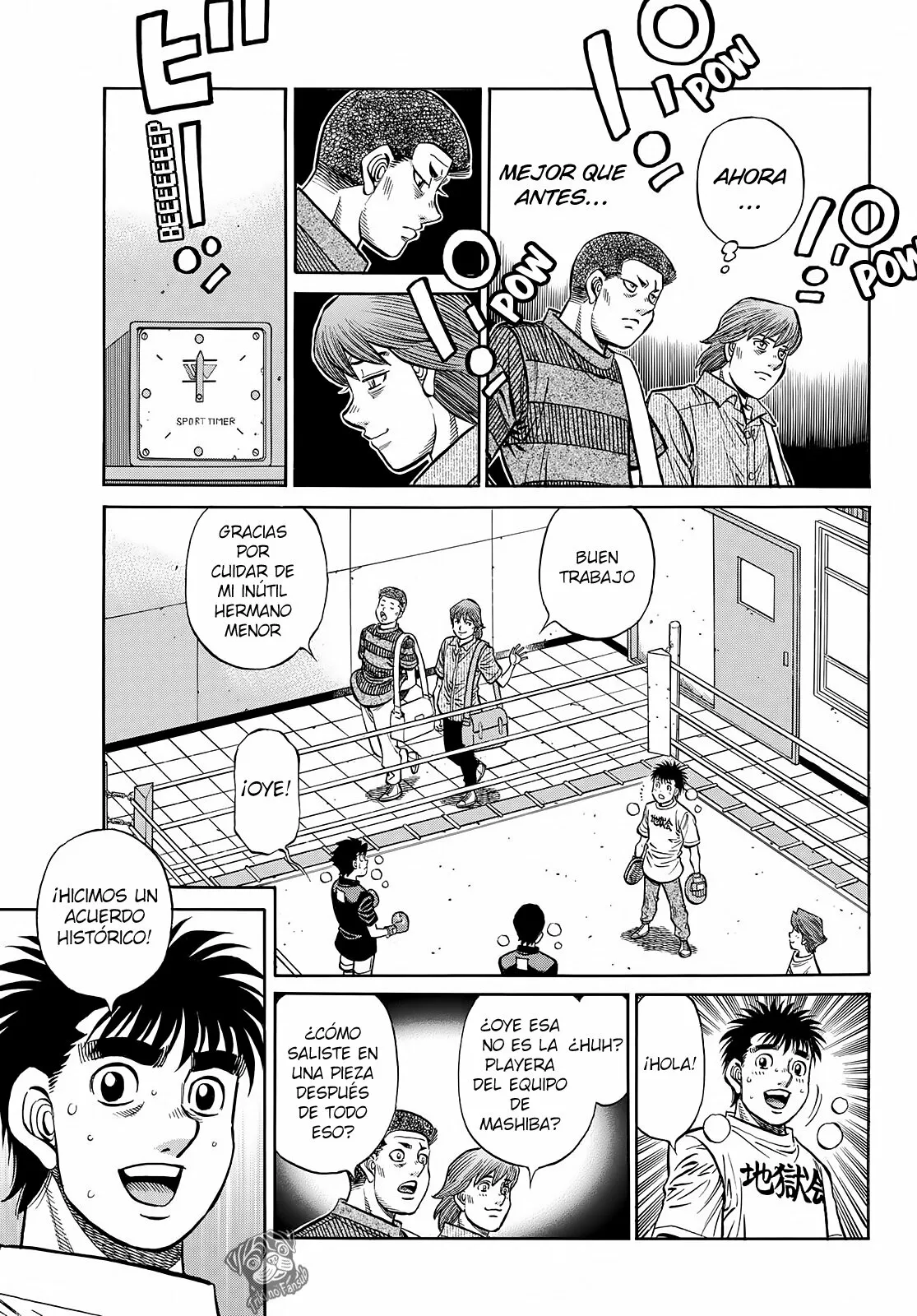 Hajime no Ippo Capítulo 1423 - Page 4