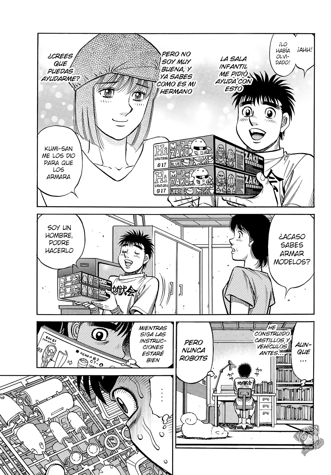 Hajime no Ippo Capítulo 1432 - Page 8