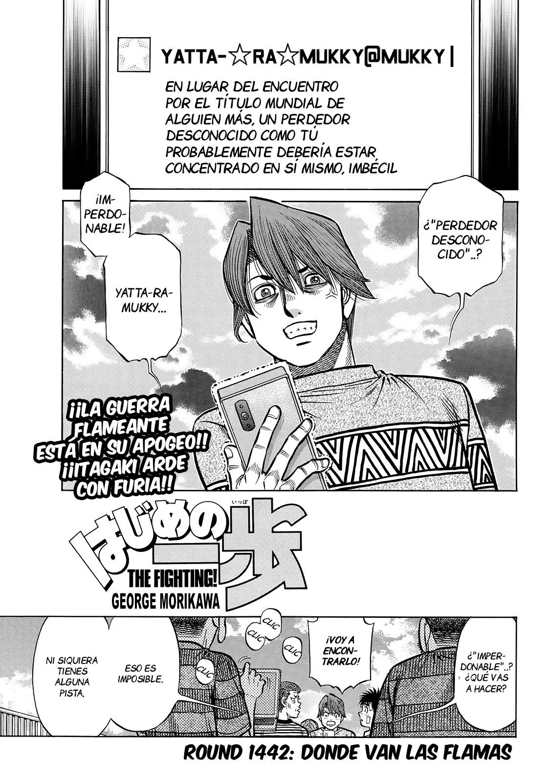 Hajime no Ippo Capítulo 1442 - Page 2