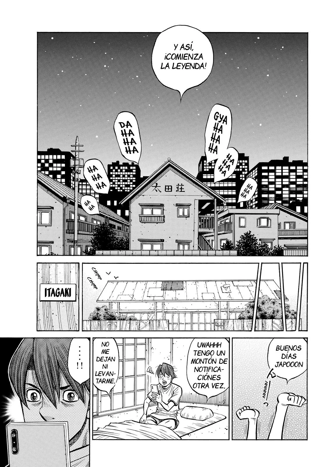 Hajime no Ippo Capítulo 1443 - Page 8