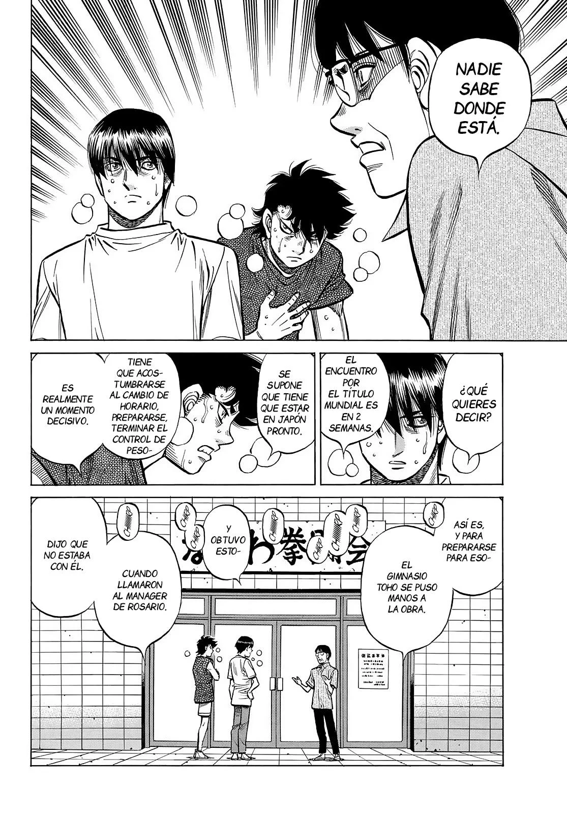 Hajime no Ippo Capítulo 1444 - Page 6