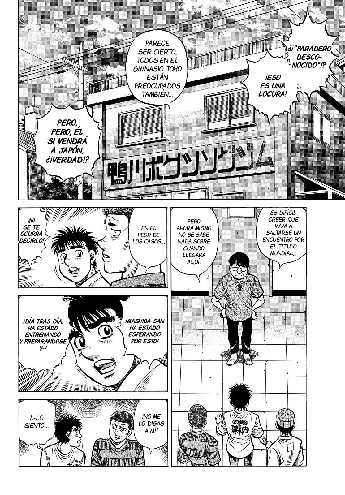 Hajime no Ippo Capítulo 1444 - Page 8