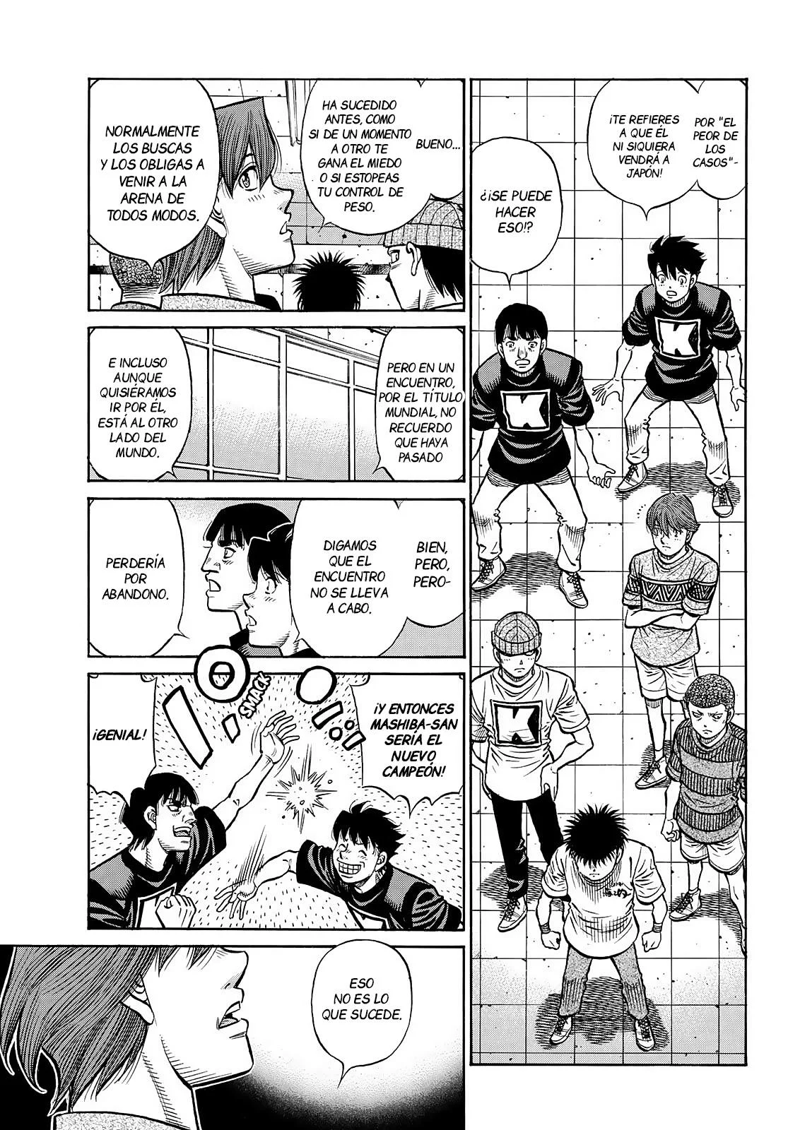Hajime no Ippo Capítulo 1444 - Page 9