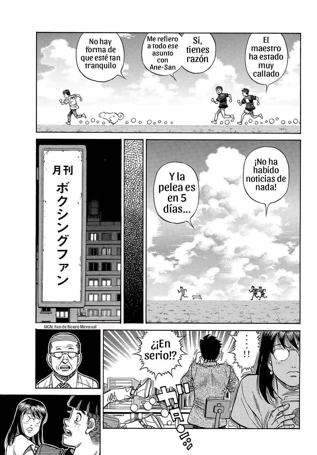 Hajime no Ippo Capítulo 1445 - Page 19