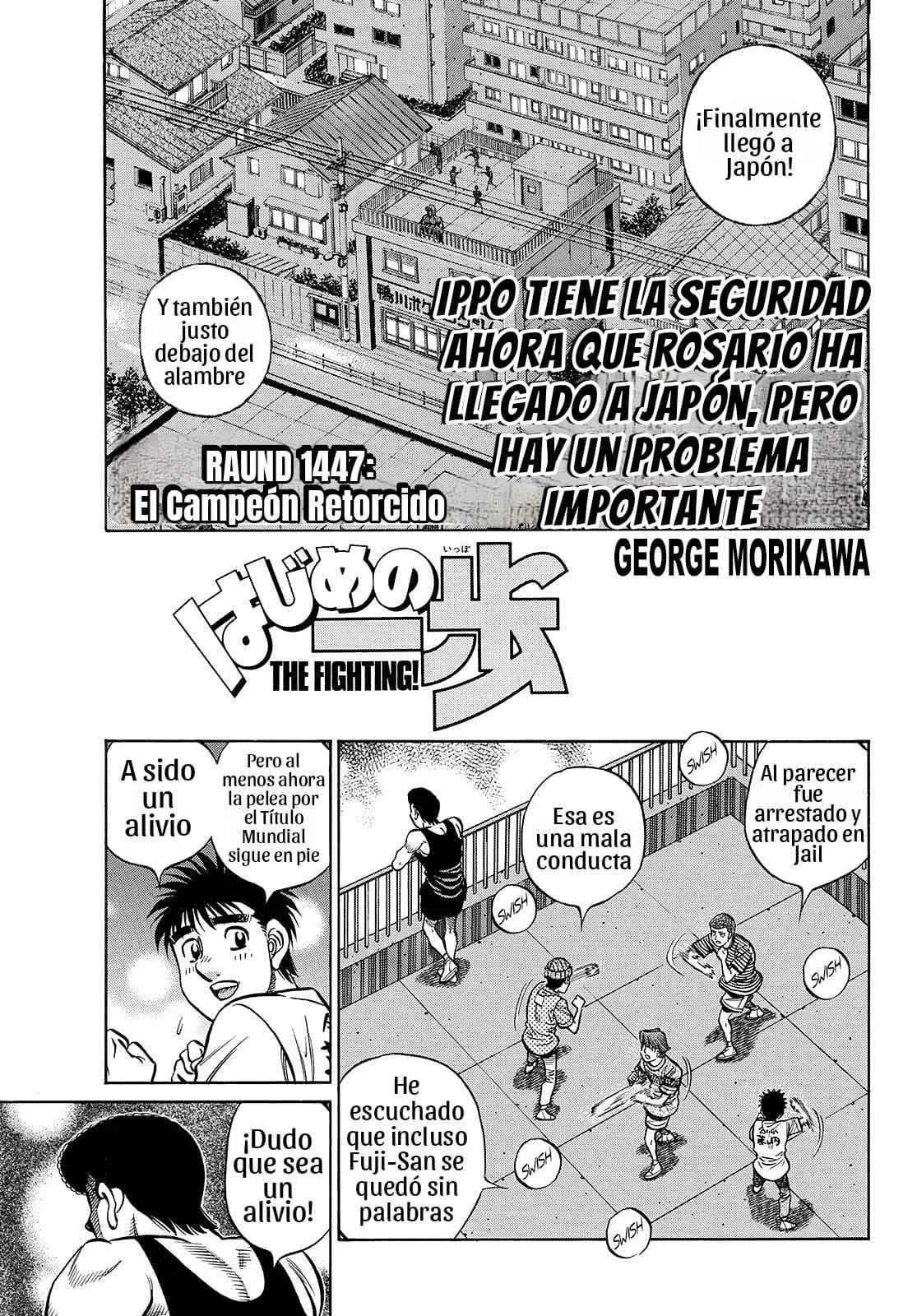 Hajime no Ippo Capítulo 1447 - Page 2