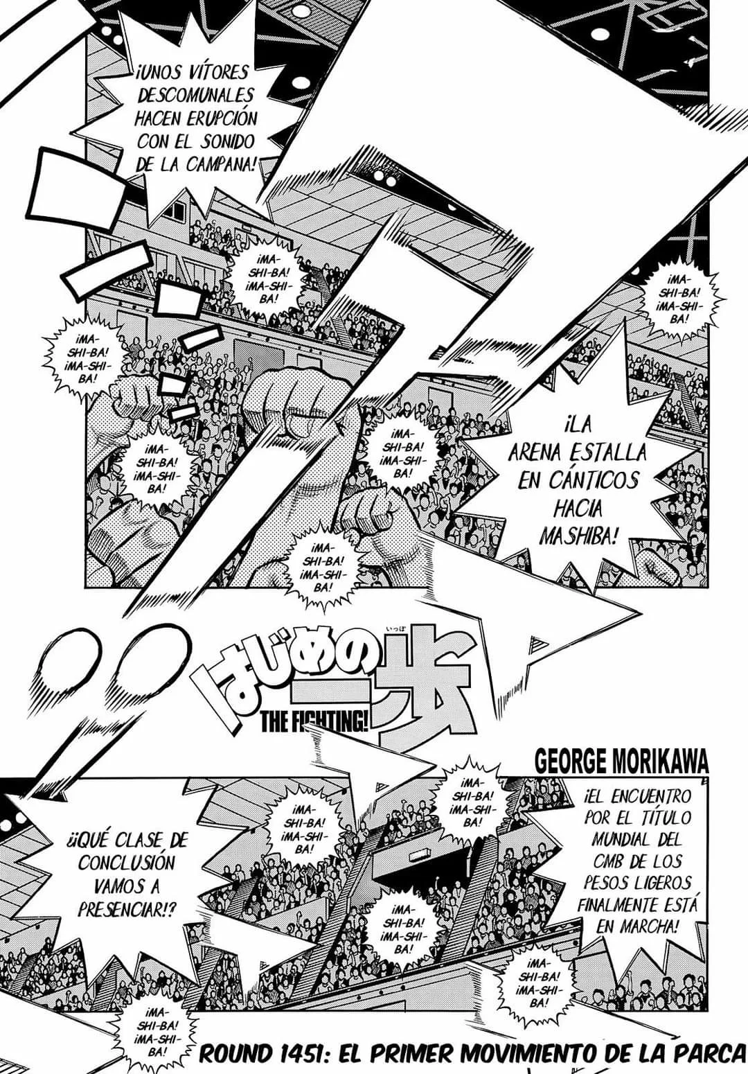 Hajime no Ippo Capítulo 1452 - Page 2