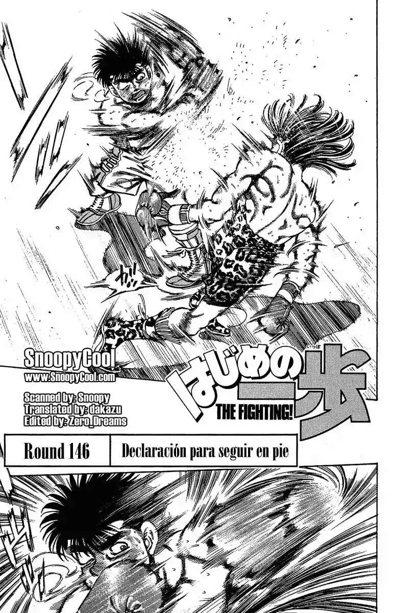 Hajime no Ippo Capítulo 146 - Page 1