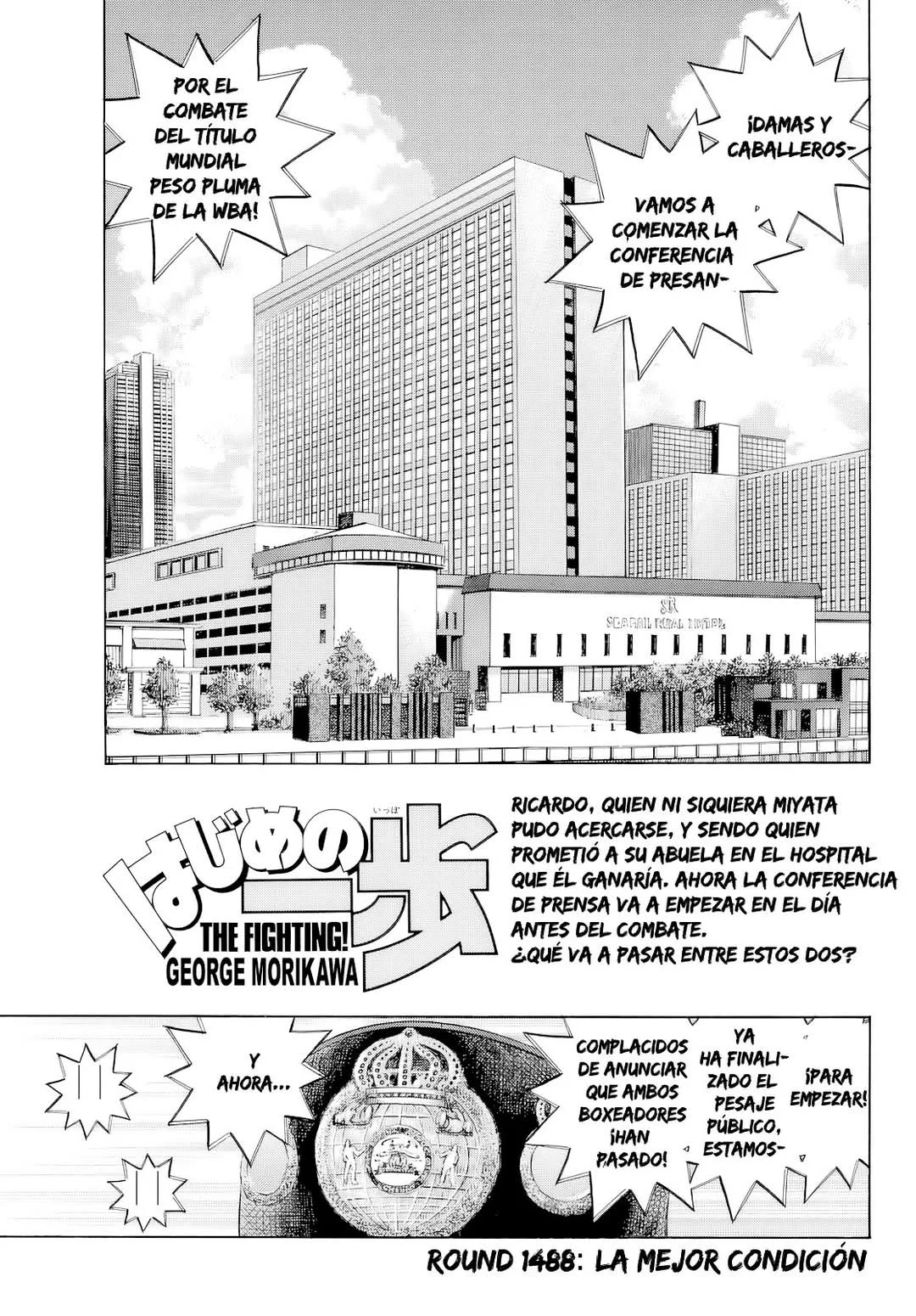 Hajime no Ippo Capítulo 1488 - Page 2