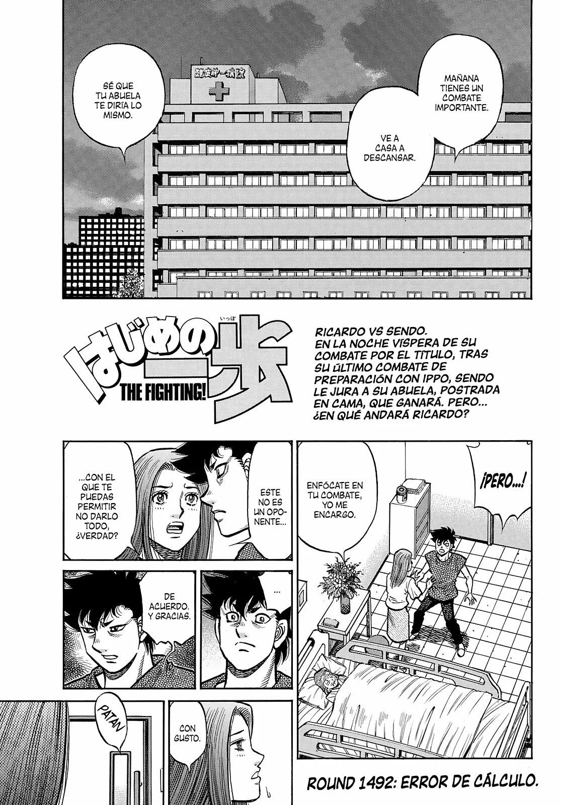 Hajime no Ippo Capítulo 1492 - Page 2