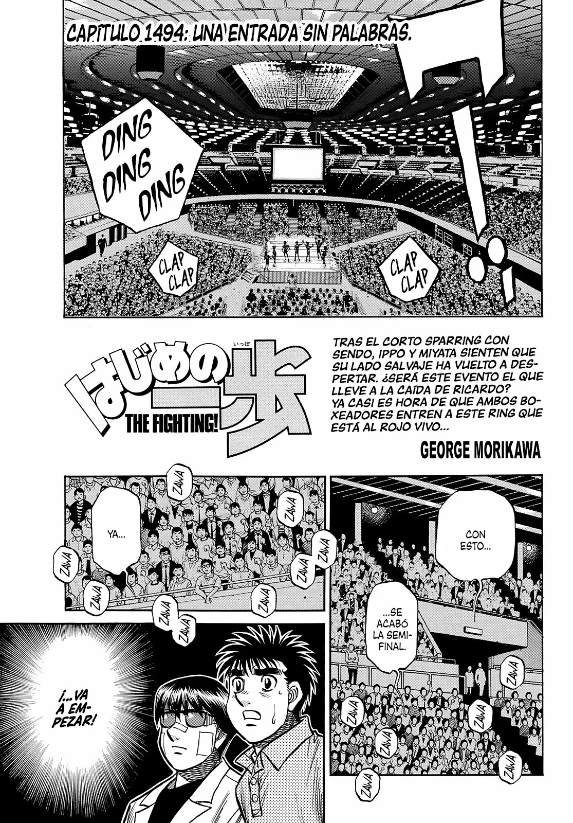 Hajime no Ippo Capítulo 1494 - Page 2