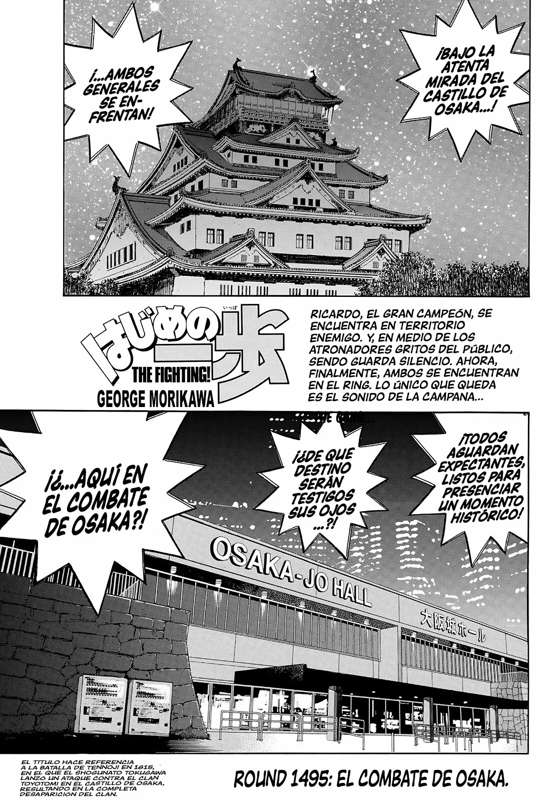Hajime no Ippo Capítulo 1495 - Page 2