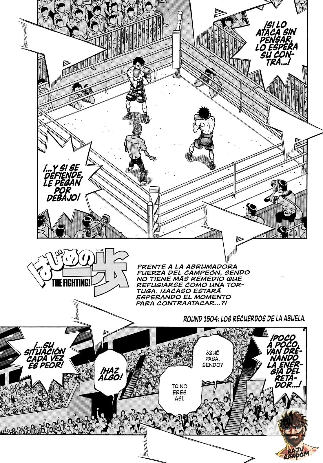 Hajime no Ippo Capítulo 1504 - Page 3