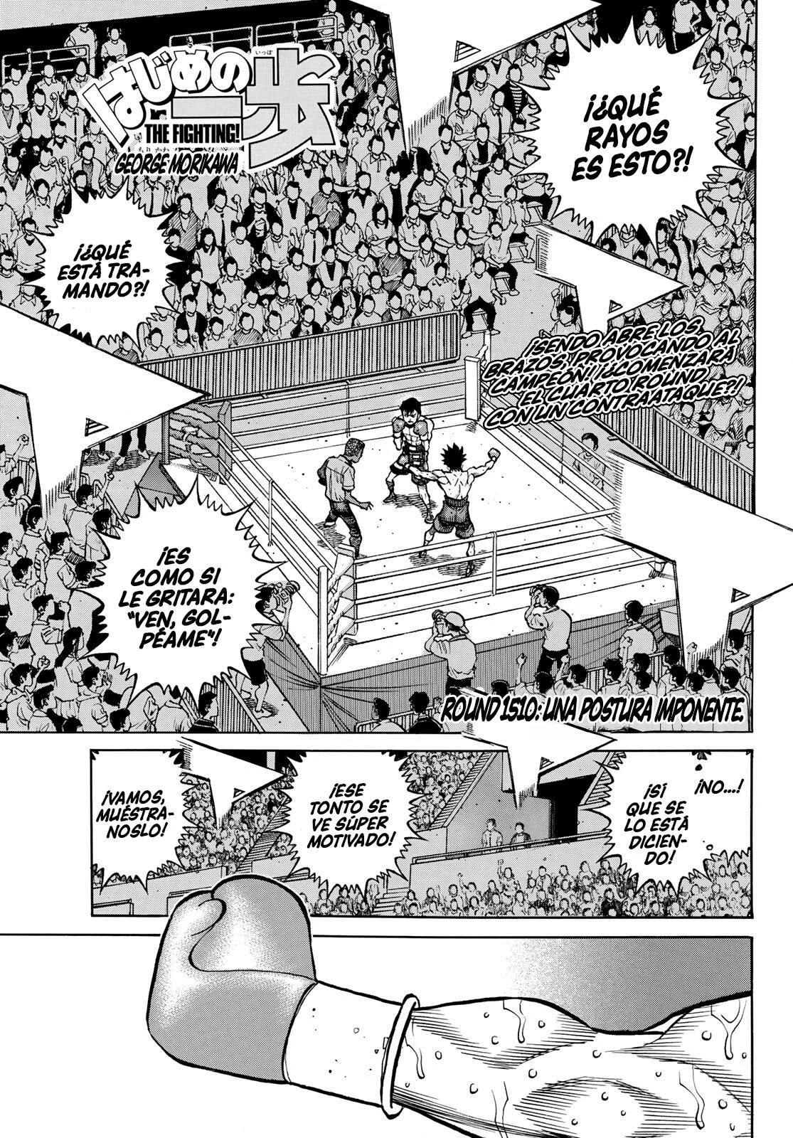 Hajime no Ippo Capítulo 1510 - Page 3
