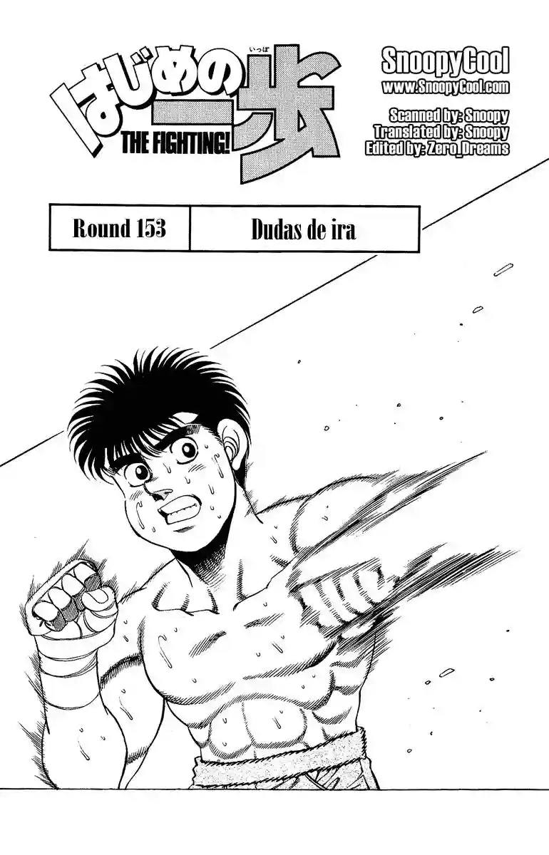 Hajime no Ippo Capítulo 153 - Page 1