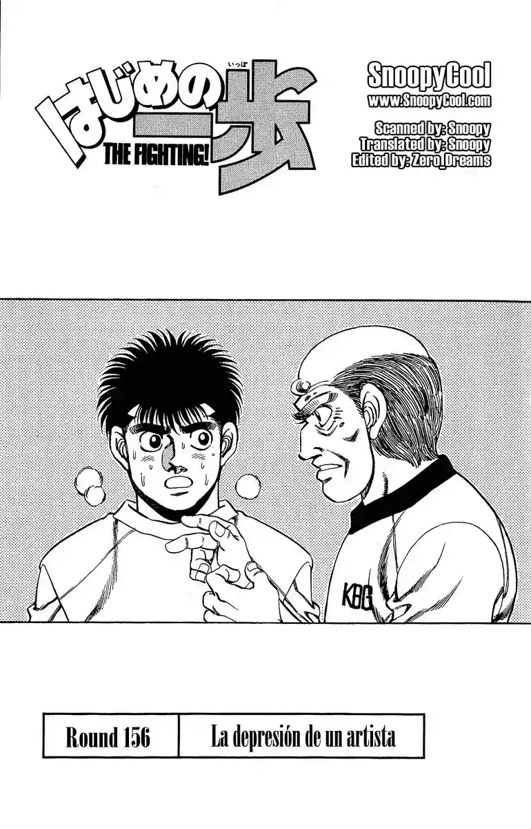 Hajime no Ippo Capítulo 156 - Page 1