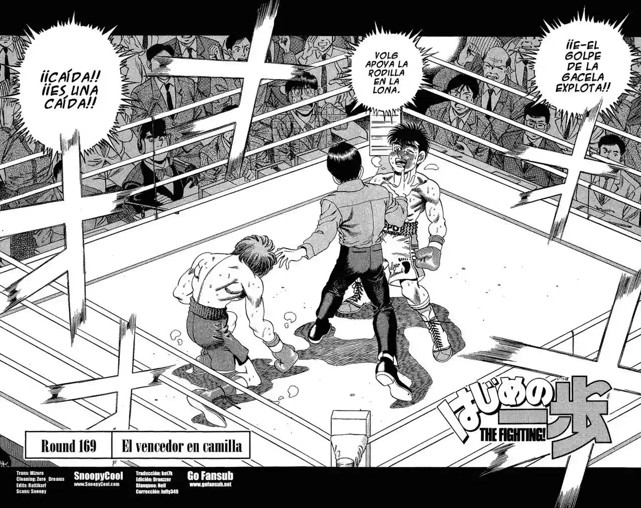 Hajime no Ippo Capítulo 169 - Page 1