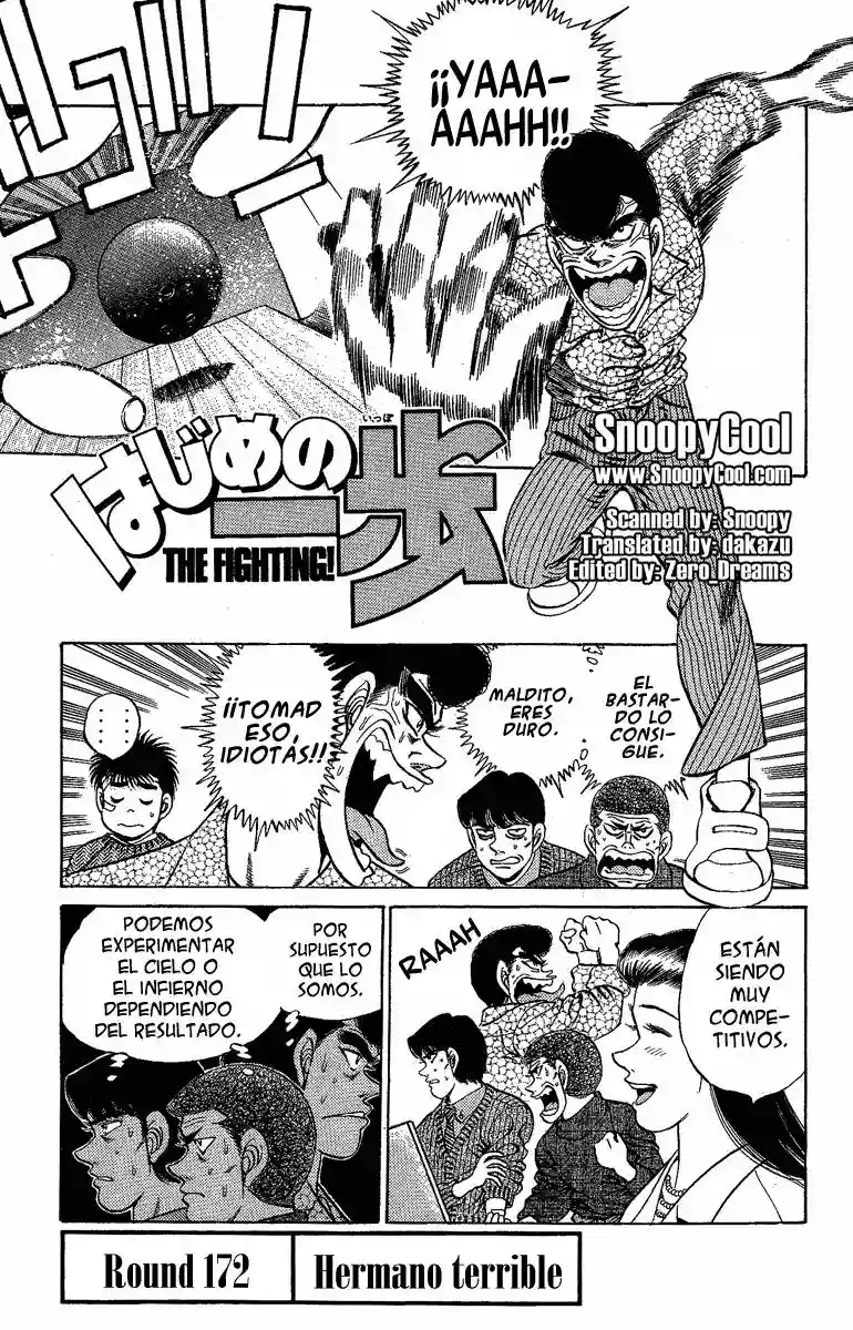 Hajime no Ippo Capítulo 172 - Page 1