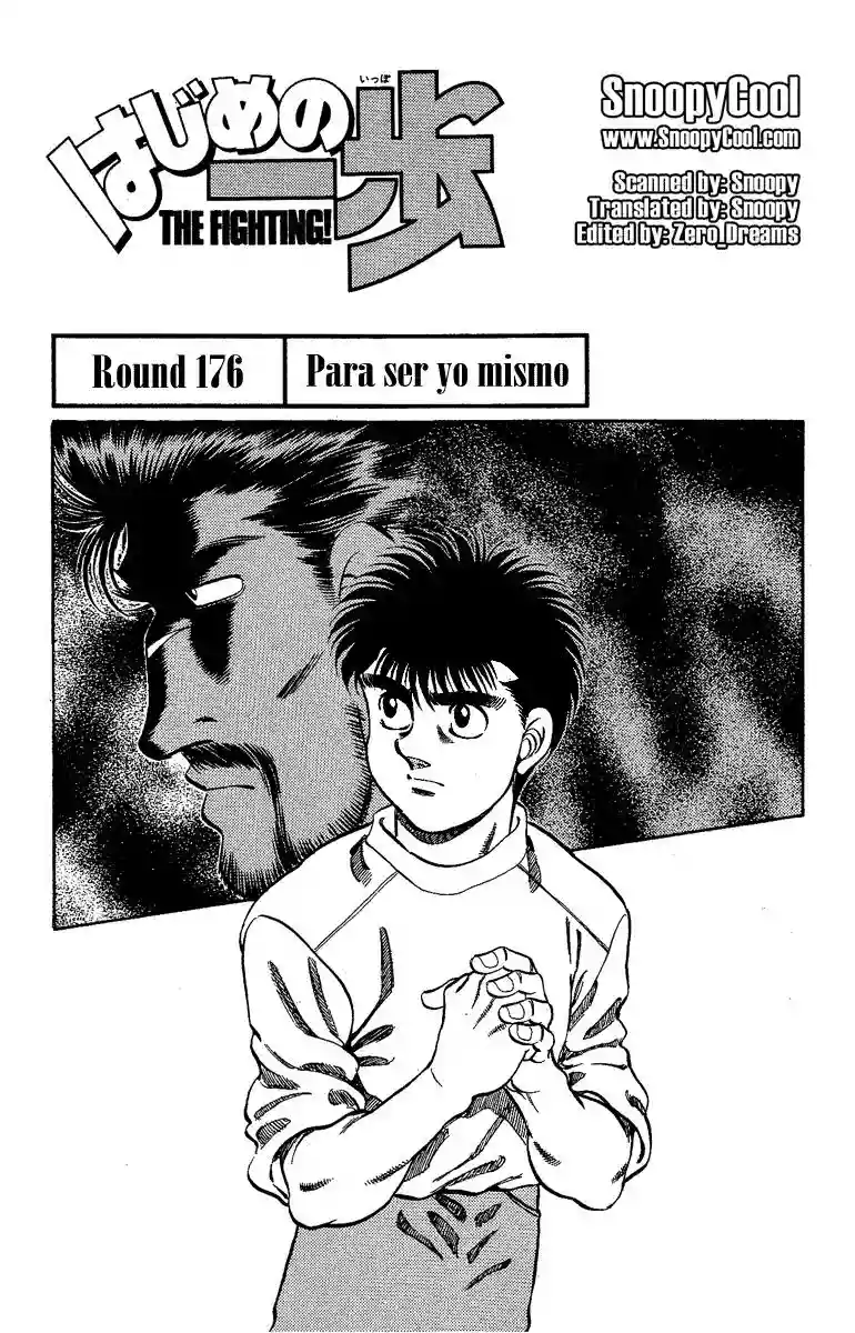 Hajime no Ippo Capítulo 176 - Page 1