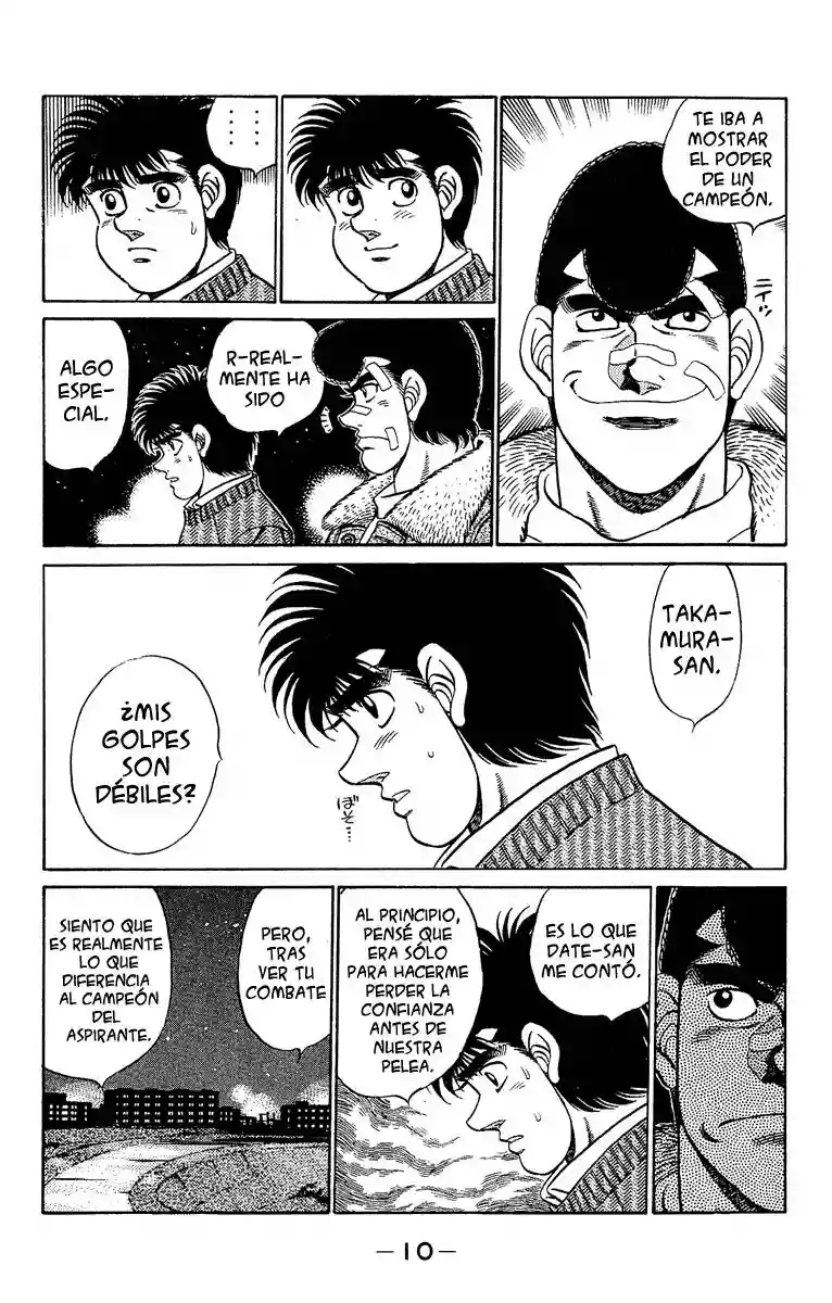 Hajime no Ippo Capítulo 179 - Page 10