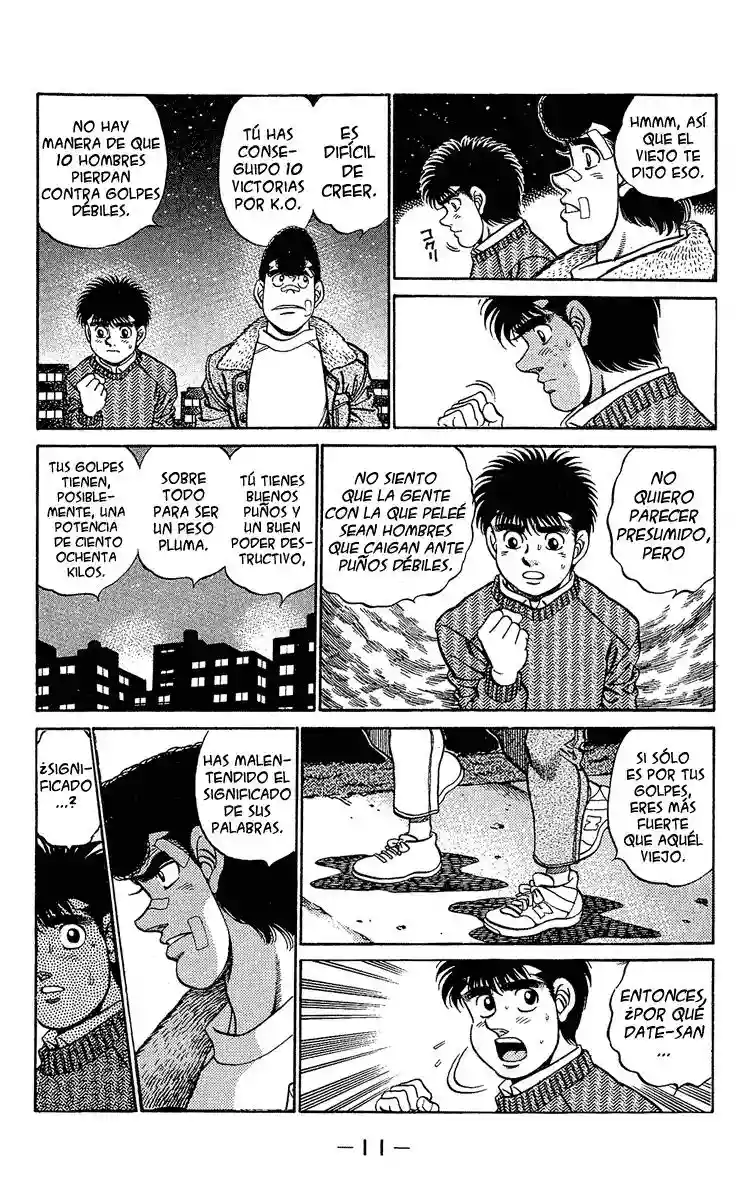 Hajime no Ippo Capítulo 179 - Page 11