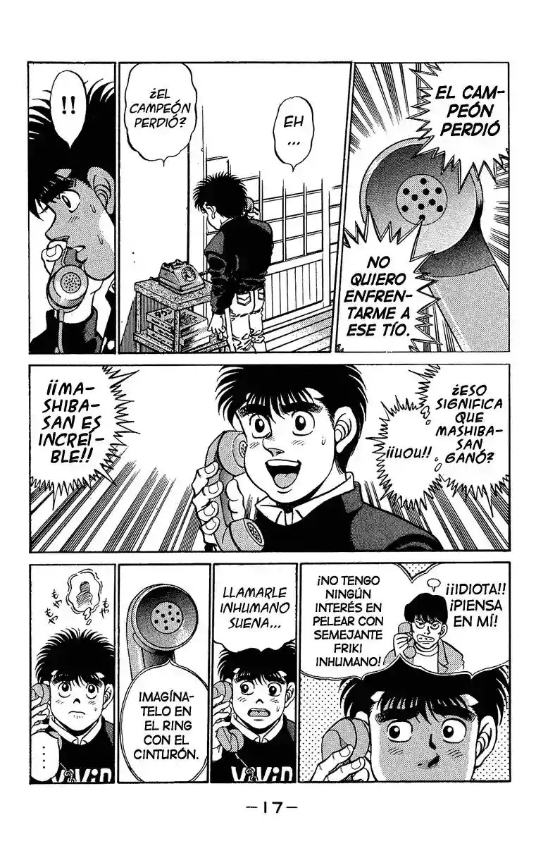 Hajime no Ippo Capítulo 179 - Page 17