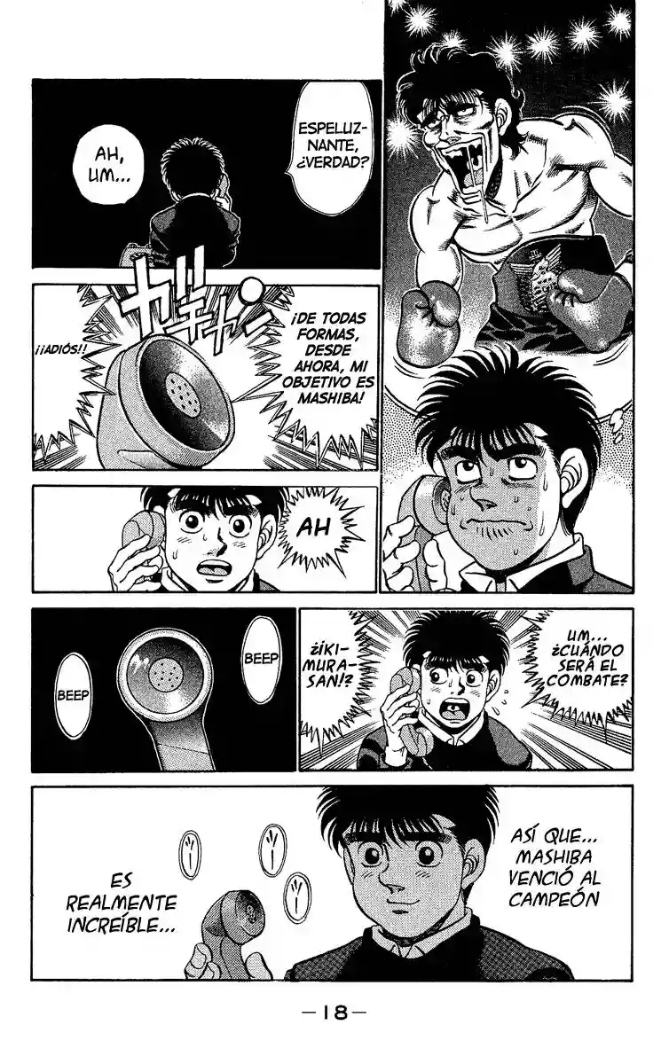 Hajime no Ippo Capítulo 179 - Page 18