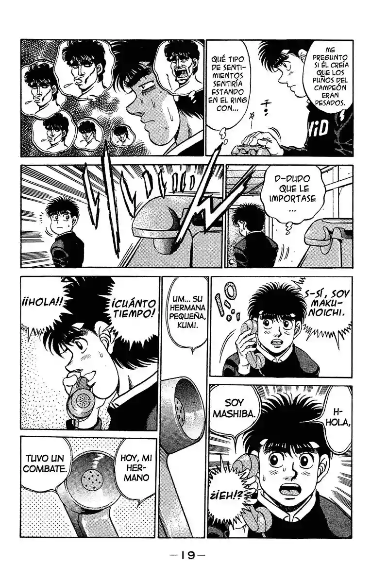 Hajime no Ippo Capítulo 179 - Page 19