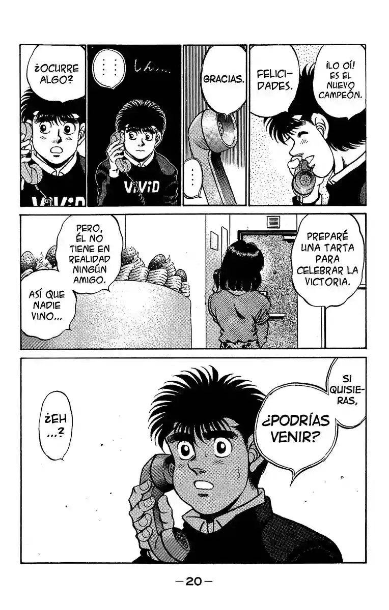 Hajime no Ippo Capítulo 179 - Page 20
