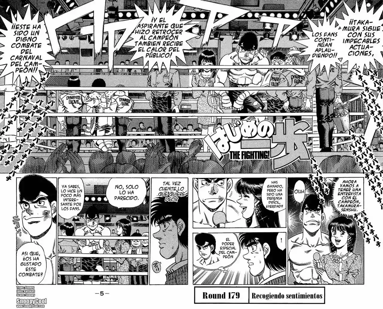 Hajime no Ippo Capítulo 179 - Page 5