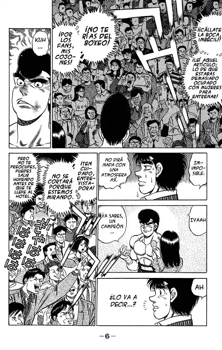 Hajime no Ippo Capítulo 179 - Page 6