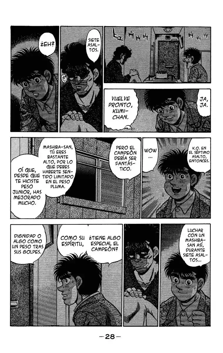 Hajime no Ippo Capítulo 180 - Page 8