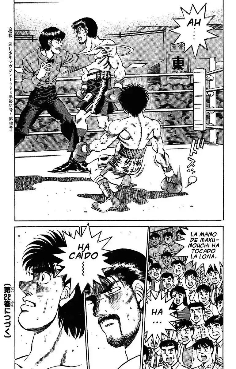 Hajime no Ippo Capítulo 187 - Page 19