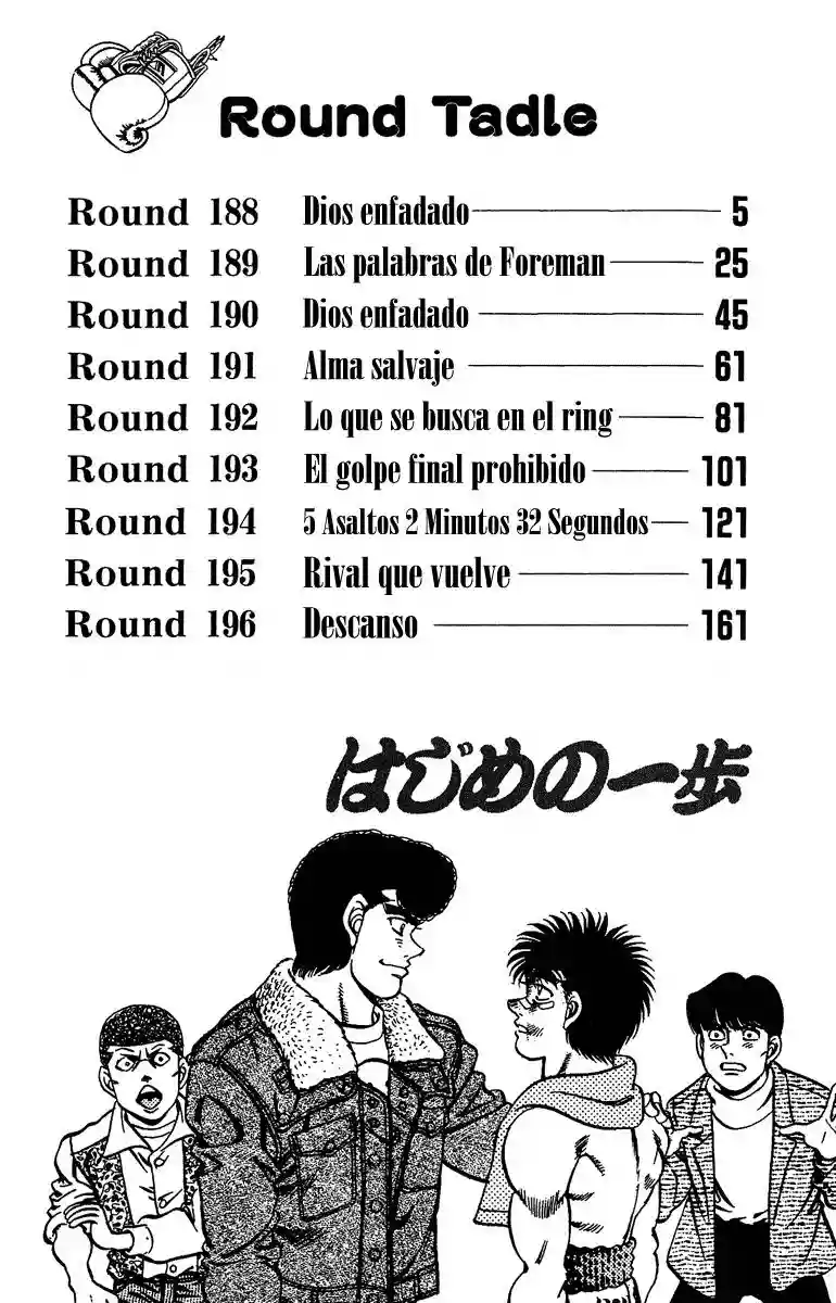 Hajime no Ippo Capítulo 188 - Page 3