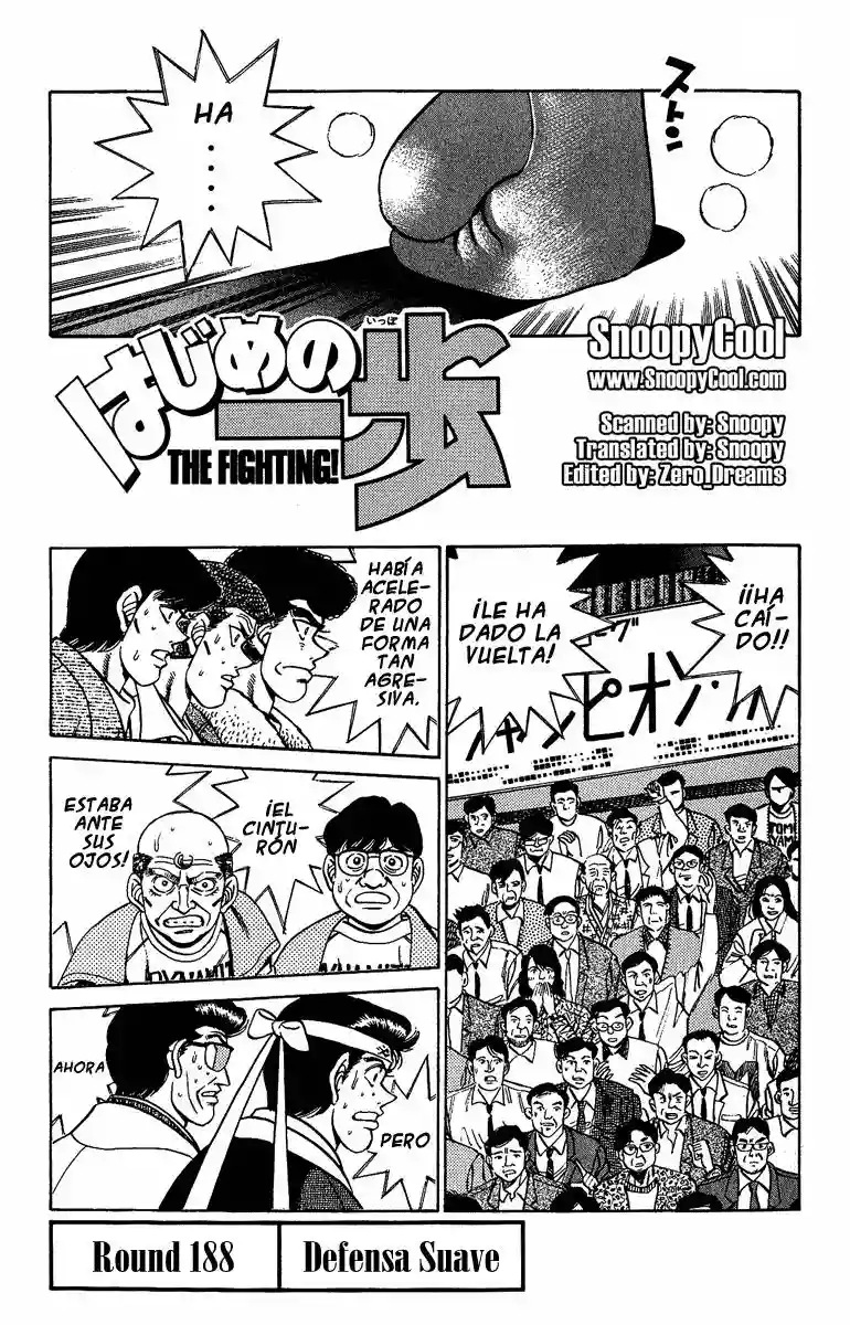 Hajime no Ippo Capítulo 188 - Page 4