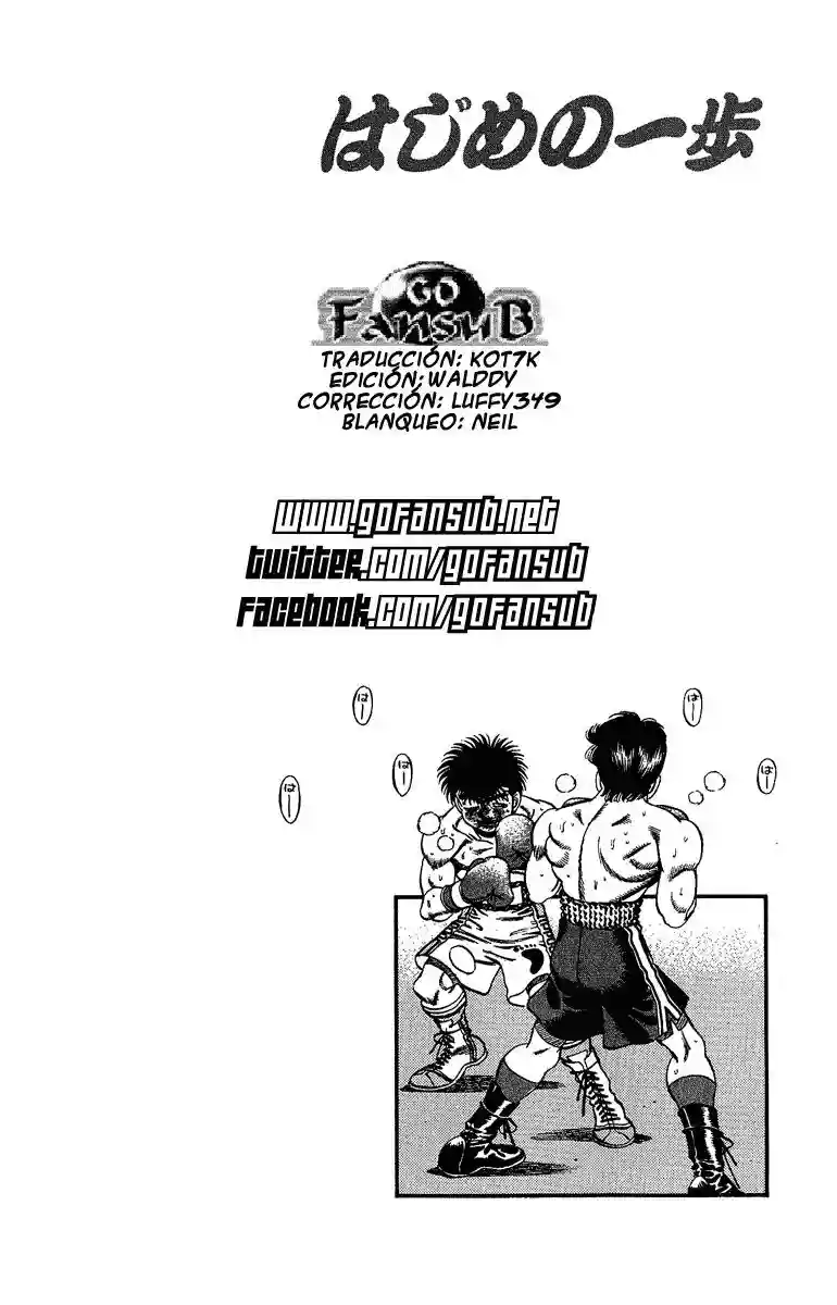 Hajime no Ippo Capítulo 191 - Page 20