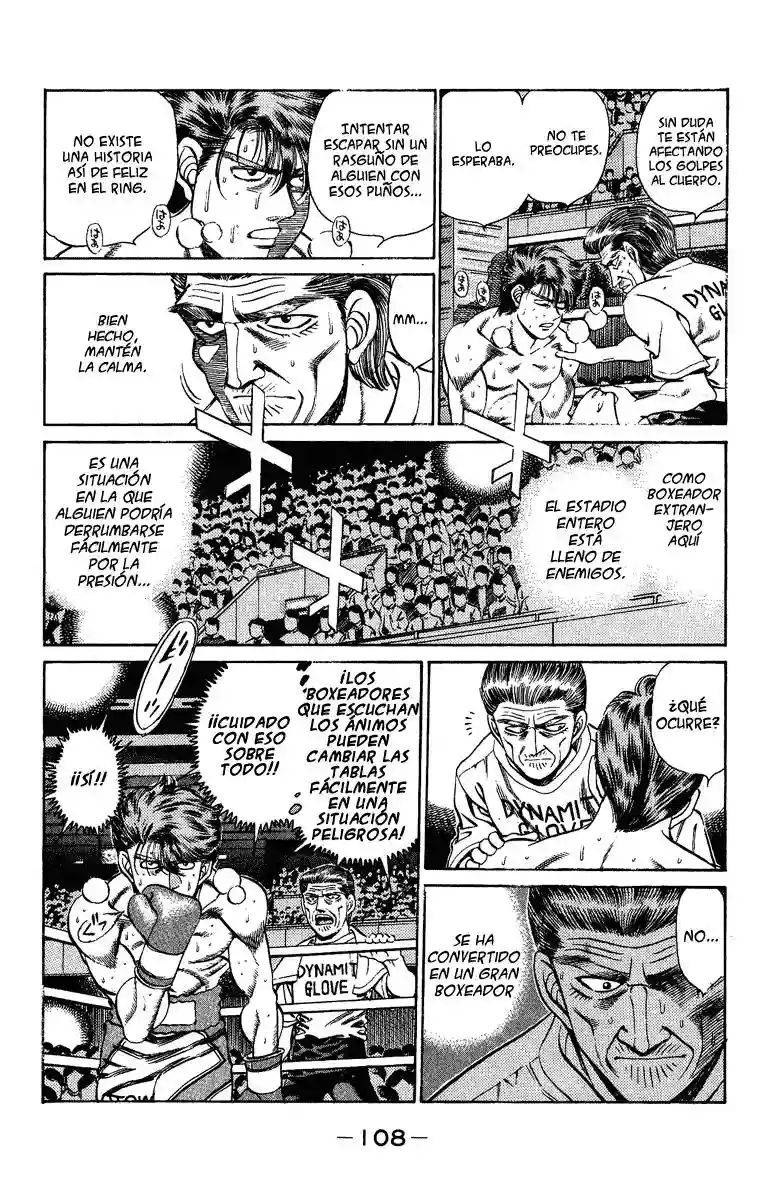 Hajime no Ippo Capítulo 202 - Page 8