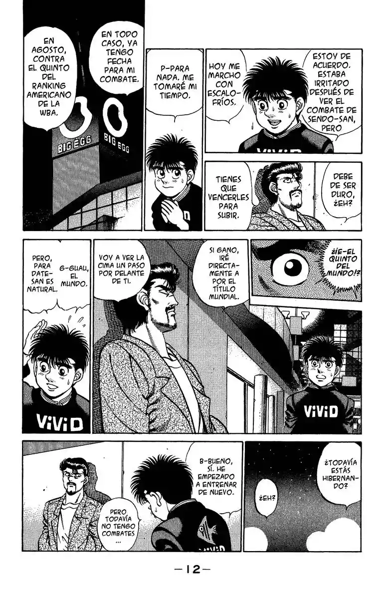 Hajime no Ippo Capítulo 206 - Page 12