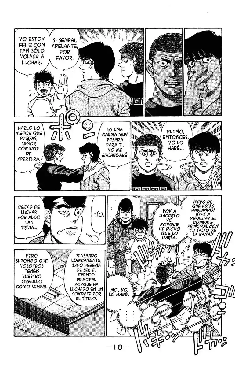 Hajime no Ippo Capítulo 206 - Page 18