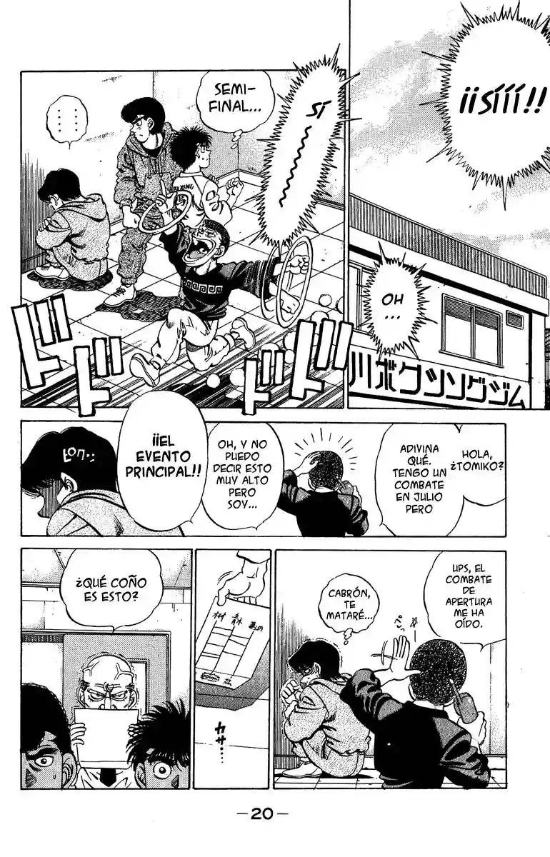 Hajime no Ippo Capítulo 206 - Page 20