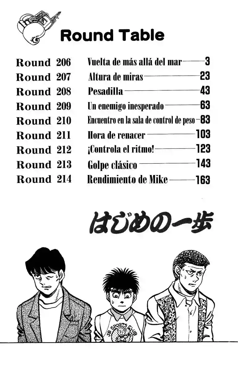 Hajime no Ippo Capítulo 206 - Page 3